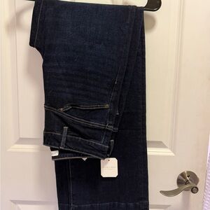 Women’s Dark Wash High Waisted Flare Jeans